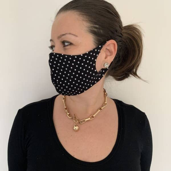 MIMOZZAS Adult Reversible Face Mask - DiscoSports