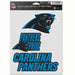 Carolina Panthers Multi Use 3 Pack Fan Decal - DiscoSports