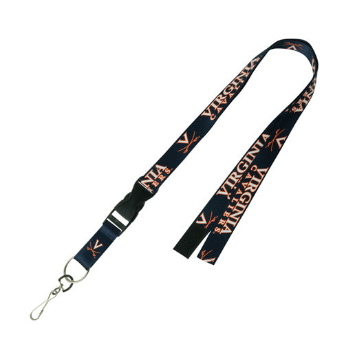 College Lanyards With Detachable Key Chain - DiscoSports
