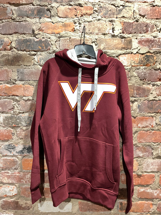 Virginia Tech Hokies Maroon Hooded Sweatshirt - DiscoSports