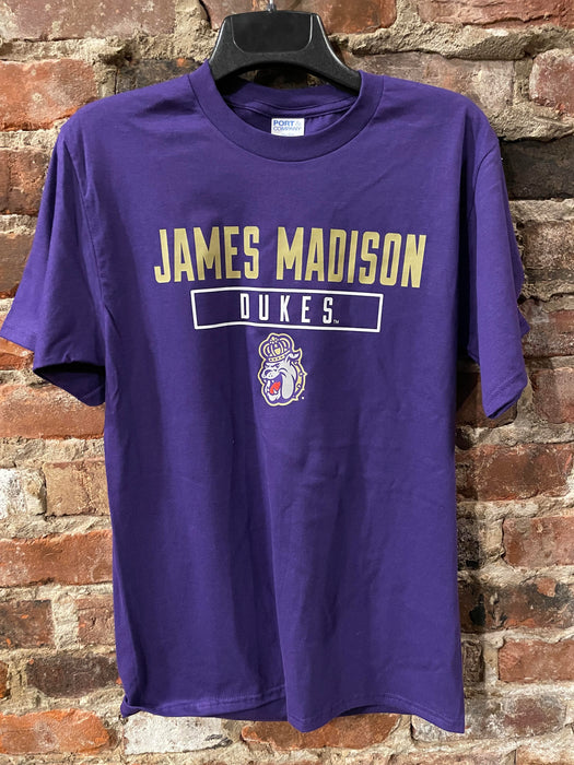 James Madison Adult Purple T-Shirt - DiscoSports