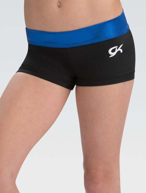 GK Comfort Fit Mystique Waistband Workout Shorts - DiscoSports