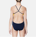 Nike Polyester Color Surge Cut-Out Swimsuit in Varsity Maize - DiscoSports
