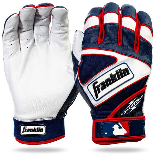 Franklin Adult Powerstrap Batting Gloves - DiscoSports