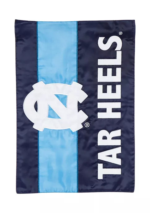 NCAA North Carolina Tarheels Embellished Garden Flag - DiscoSports