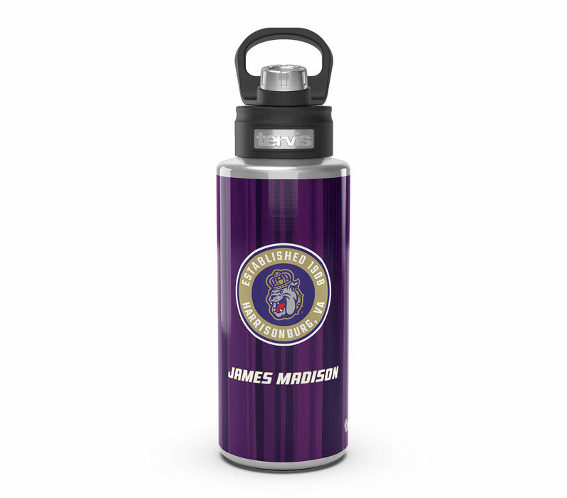 James Madison Dukes All In Tervis Water Bottle 32 oz - DiscoSports
