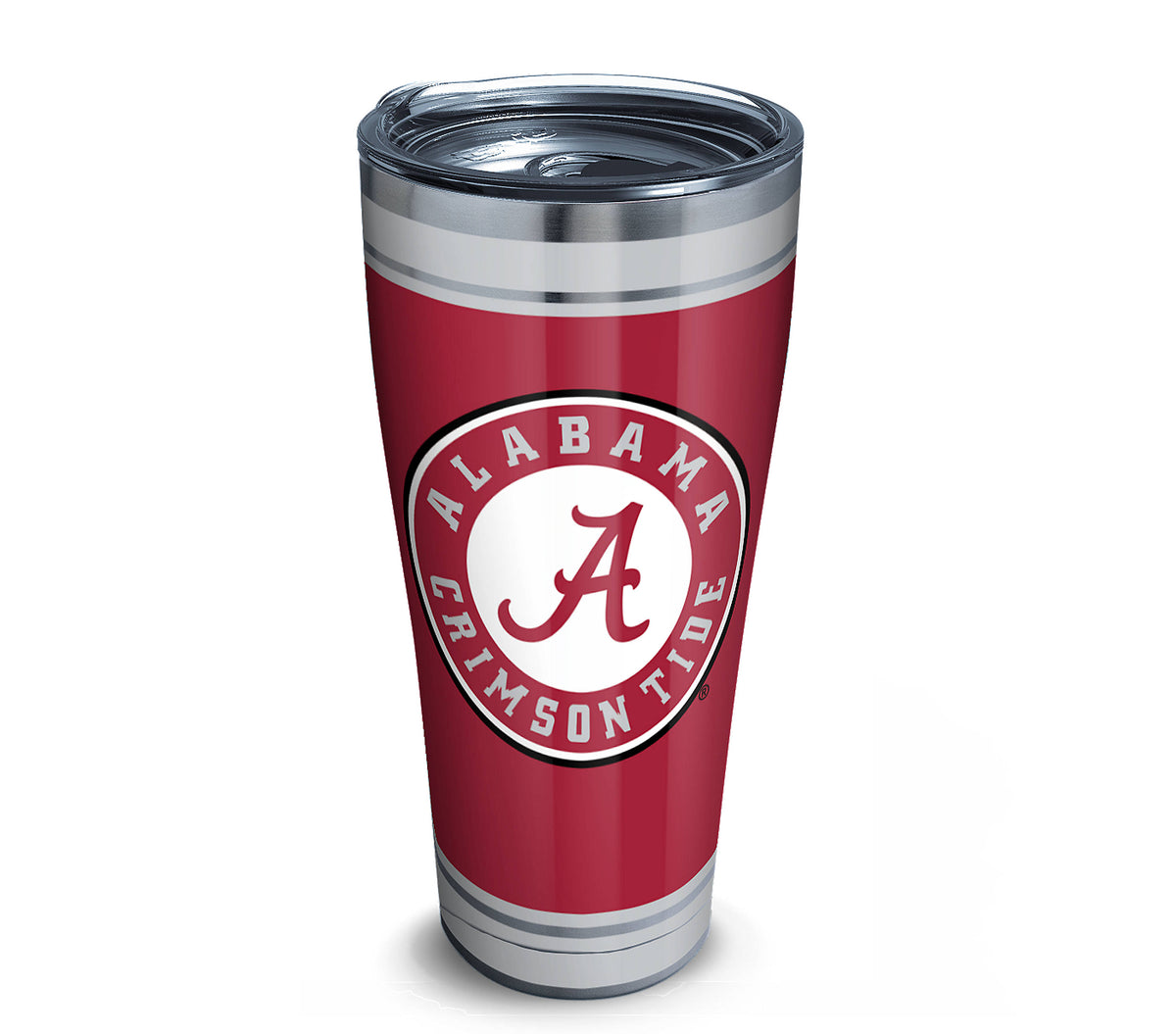 NCAA Alabama Crimson Tide 16 Ounce Stainless Steel Water Bottle