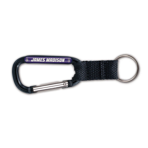 James Madison Dukes Carabiner Keychain - DiscoSports
