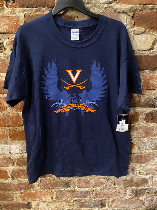 Virginia Cavaliers "V" Adult Tshirt - DiscoSports